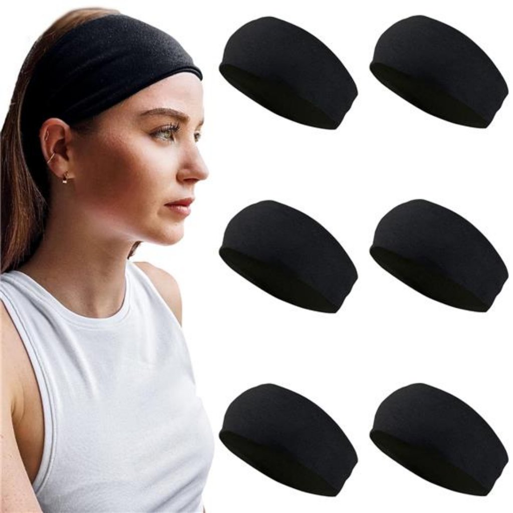 Hair Solid Headband For All Hair Types 6 Pack Wide Headbands For Women